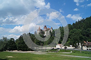 Bran Castle, also know as Dracula`s Castle, Brasov, Transylvania, Romania