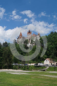 Bran Castle, also know as Dracula`s Castle, Brasov, Transylvania, Romania