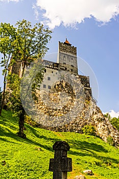 Bran Castle Castelul Bran. Legendary historical castle of Dracula in Transylvania, Brasov region, Romania