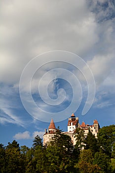 Bran Castle, commonly known as Dracula castle. Transylvania. Romania