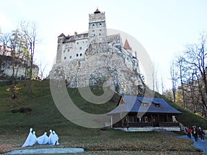 Bran Castle Dracula`s Castle in Romania