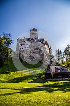 Bran Castle of Dracula in Transylvania in Romania