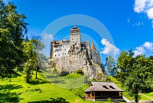 Bran Castle in the the immediate vicinity of Brasov, Transylvania, Romania