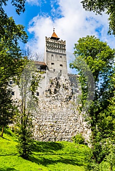 Bran Castle in the the immediate vicinity of Brasov, Transylvania, Romania