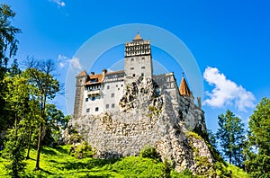 Bran Castle in the immediate vicinity of Brasov, Transylvania