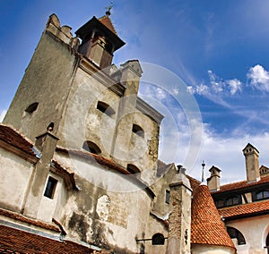 Bran Castle, known as Dracula\'s Castle, is the most famous and visited fortress in Transylvania (Romania)