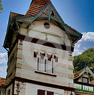 Bran Castle, known as Dracula\'s Castle, is the most famous and visited fortress in Transylvania (Romania)