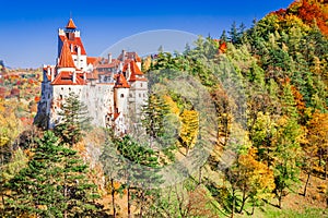 Bran Castle, land of Dracula, Transylvania, Romania