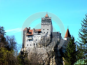 Bran Castle, near Brasov, the castle of Dracula