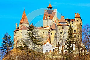 Bran Castle, Romania, known for the story of Dracula