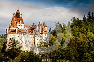 Bran castle, Romania, Transylvania associated with Dracula