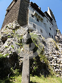 Bran Castle situated near Bran and in the immediate vicinity of BraÃÅ¸ov photo