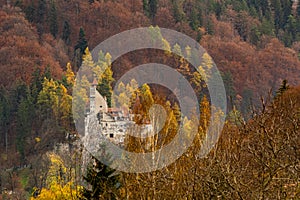 Bran castle in Transylvania, Romania