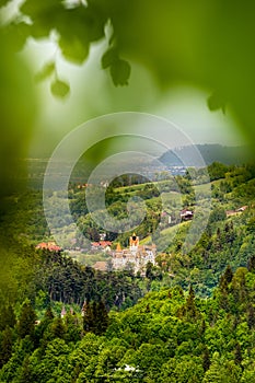 Bran Castle in Transylvania Romania, Dracula castle , Vlad Tepes