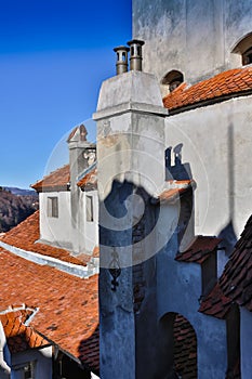 Bran Castle, Transylvania, Romania, known as Dracula`s Castle .