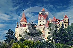 Bran Castle, Transylvania Romania, phone style photo