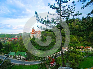 Bran Castle Wide Shot