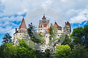 Bran or Dracula Castle in Transylvania, Romania
