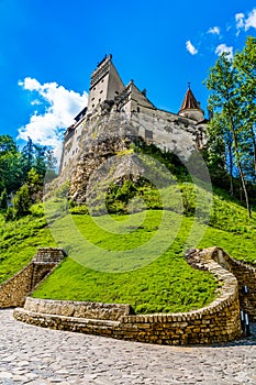 Bran Castle in the the immediate vicinity of Brasov, Transylvania, Romania