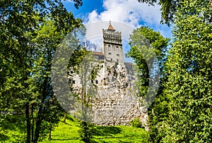 Bran Castle in the the immediate vicinity of Brasov, Transylvania, Romania