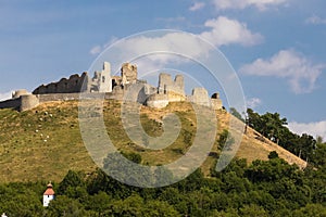 Branc castle ruins near Senica, Slovakia