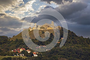 Branc ruins near Myjava, Western Slovakia, Slovakia