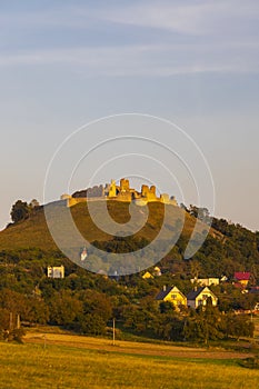 Branc ruins near Myjava, Western Slovakia, Slovakia