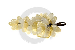 Branch of grapes from onyx