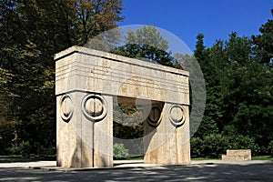 Brancusi's Gate of the Kiss