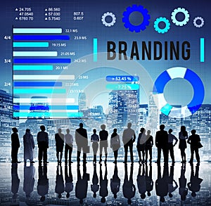 Brand Branding Copyright Advertising Banner Concept