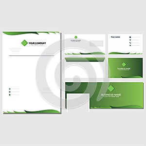 Corporate brand identity bundle template design vector 2 photo