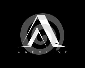 Brand letter A logo