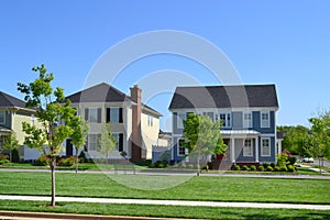 Brand New Capecod Suburban American Dream Home Neighborhood