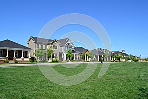 Brand New Capecod Suburban American Dream Home Neighborhood photo