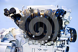 Brand new car engine