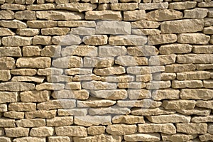 Cotswold drystone wall