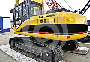 Brand new tracked excavator