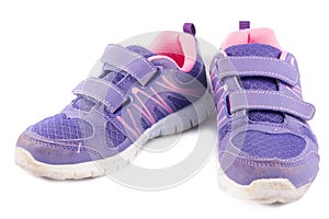 Brand old purple sneakers