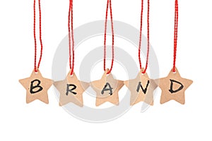 Brand word photo