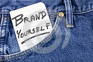 Brand yourself sell personality marketing identity success