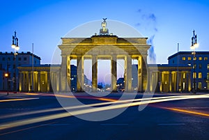 Brandenburg Gate in Berlin photo