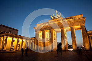 Brandenburg Gate, Berlin photo