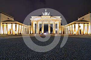 Brandenburg gate in berlin photo