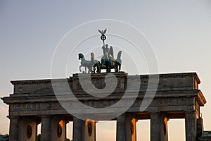 Brandenburg Gate in Berlin