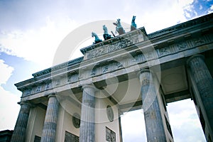 brandenburg gate, berlin photo