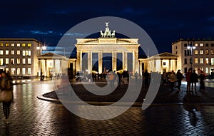 Brandenburg gate in Berlin