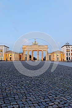 The Brandenburg Gate, Berlin photo