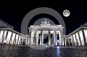 Brandenburg Gate in Berlin, Germany