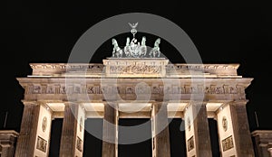 Brandenburg Gate in Berlin, Germany