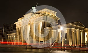 Brandenburg Gate in Berlin, Germany